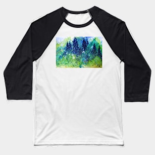 Tree Series - The Pine Trees by Heather Holland Baseball T-Shirt